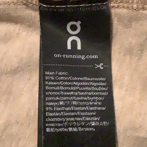 The On-T combines the softness of organic cotton with Swiss engineering. LG, NWT - Picture 5 of 5